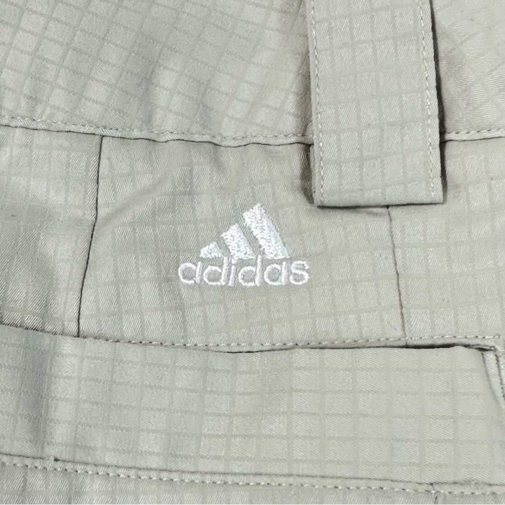 ADIDAS Capris Size 8 Climalite Pockets zipper belt loops lightweight - Picture 8 of 12